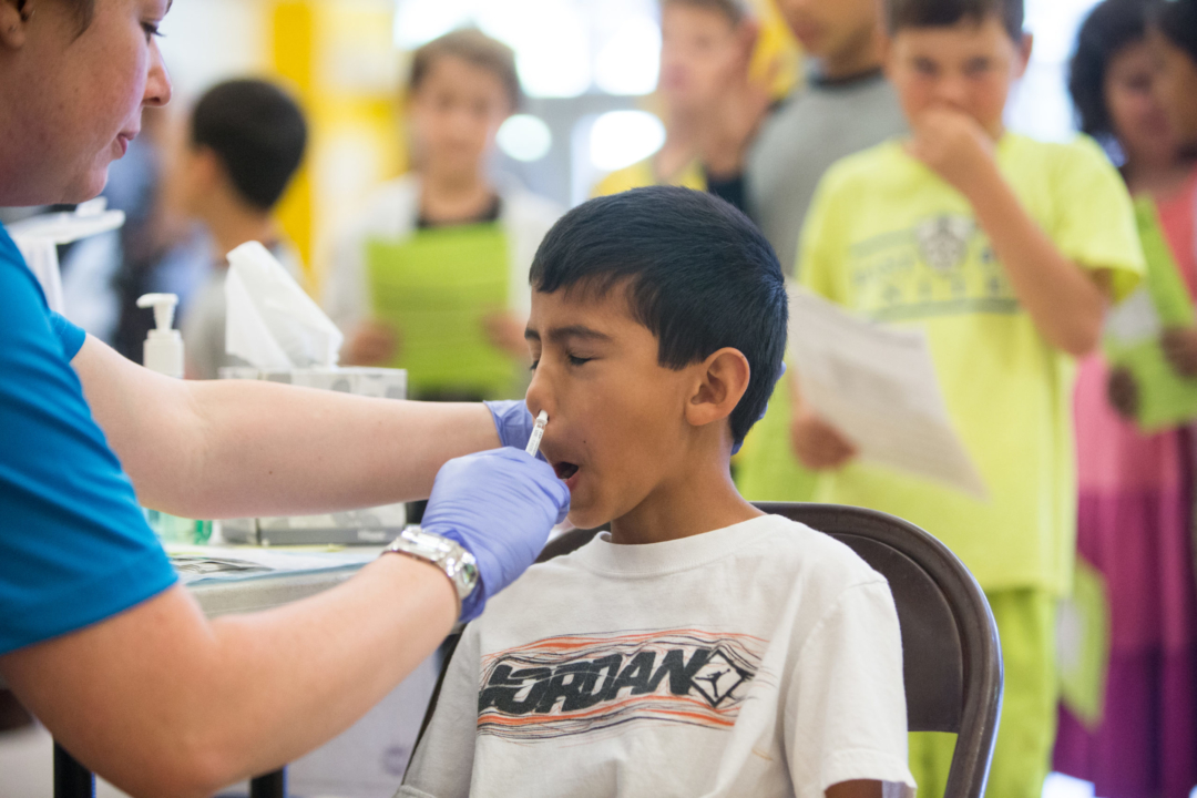 Another flu vaccination